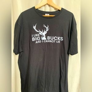 Men's large short sleeve t-shirt. Black - Delta Soft.